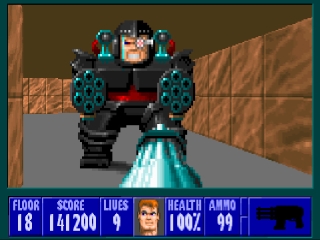 Скріншот 9 - огляд комп`ютерної гри Wolfenstein 3D: Spear of Destiny
